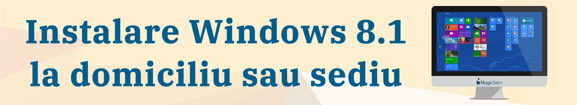 Instalare Windows 8.1 la domiciliu